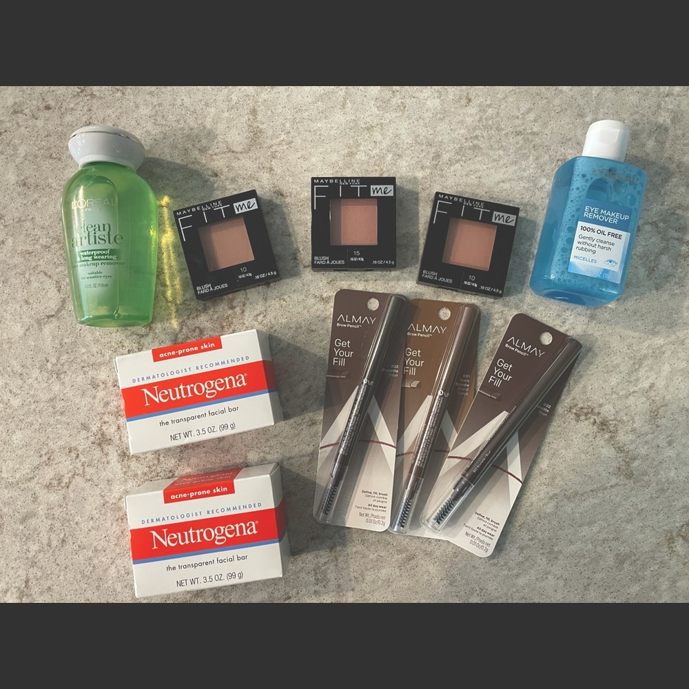makeup and skincare bundle- 10 items